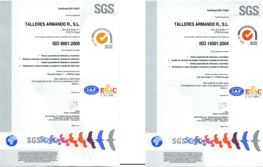 Gestion certificada T.Armando